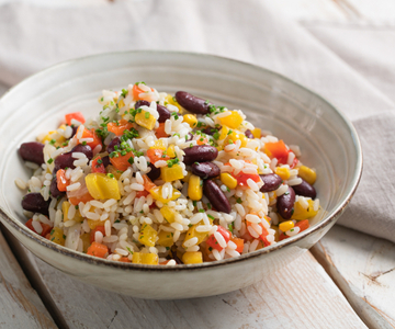 Mexikanischer Reissalat