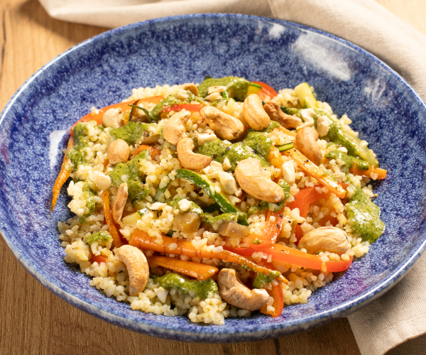 Tabbouleh mit Cashews