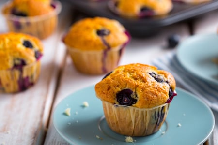 Blaubeermuffins