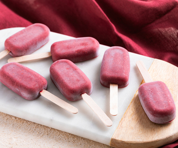 Laktosefreies Eis am Stiel