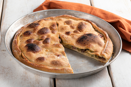 Süßer Zwiebel-Calzone