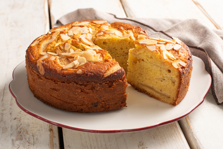 Apfelkuchen mit Mandelmehl