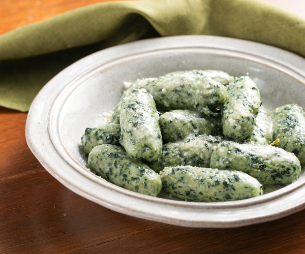 Malfatti mit Schwarzkohl