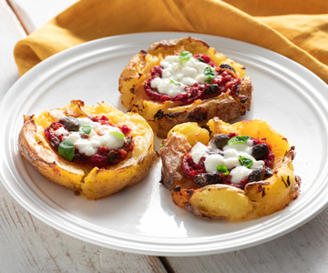 Mini-Kartoffelpizzen