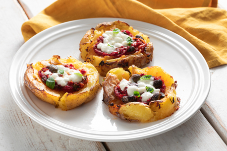 Mini-Kartoffelpizzen