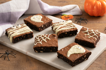 Halloween-Brownies