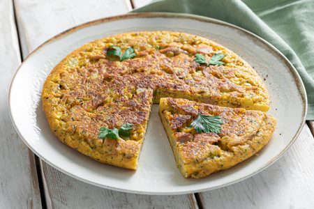 Frittata mit Kartoffeln und Thunfisch