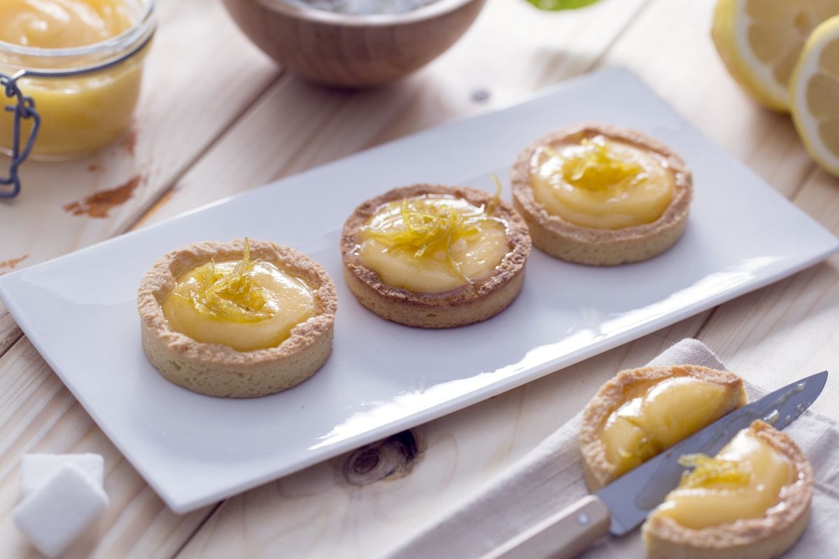 Törtchen mit Lemon Curd