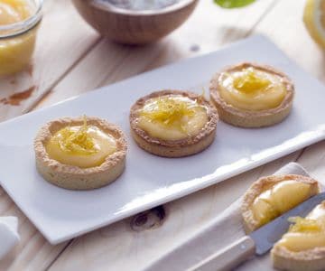 Törtchen mit Lemon Curd