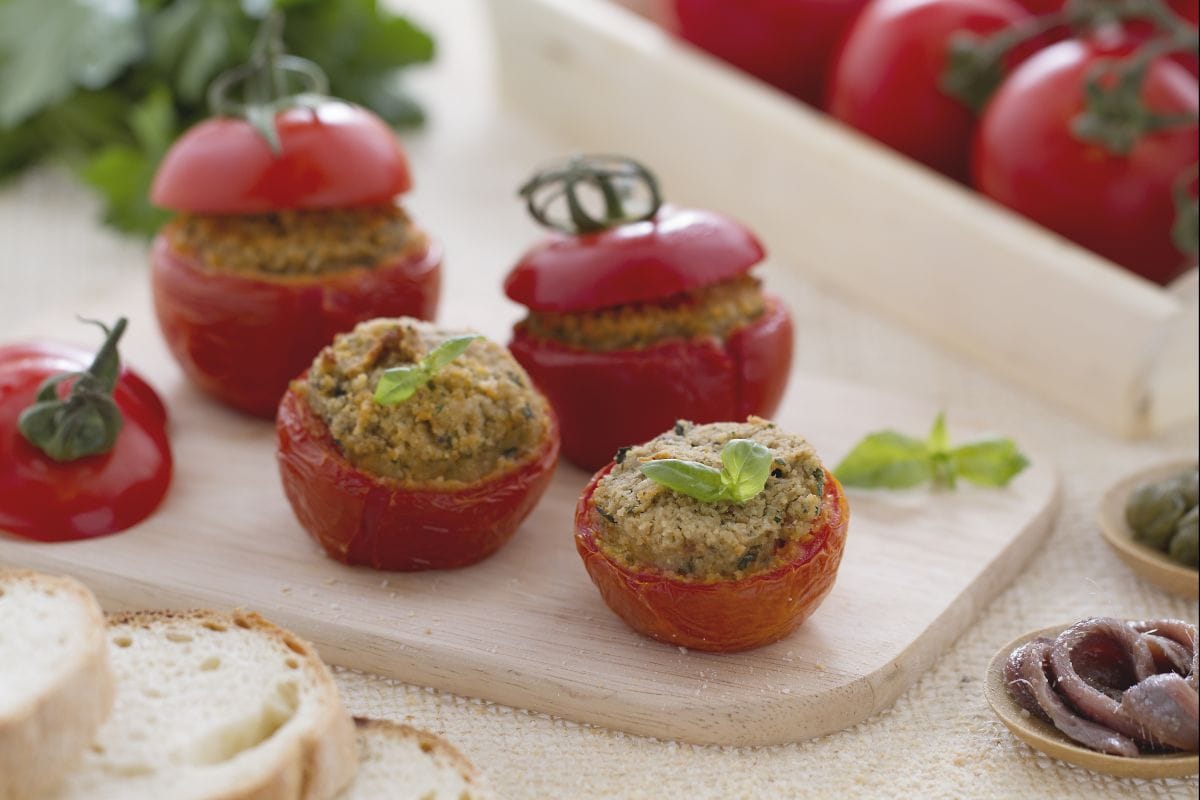 Überbackene Tomaten nach apulischer Art