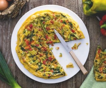 Frühlingsomelett