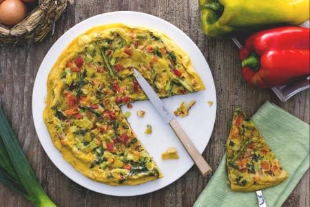 Frühlingsomelett