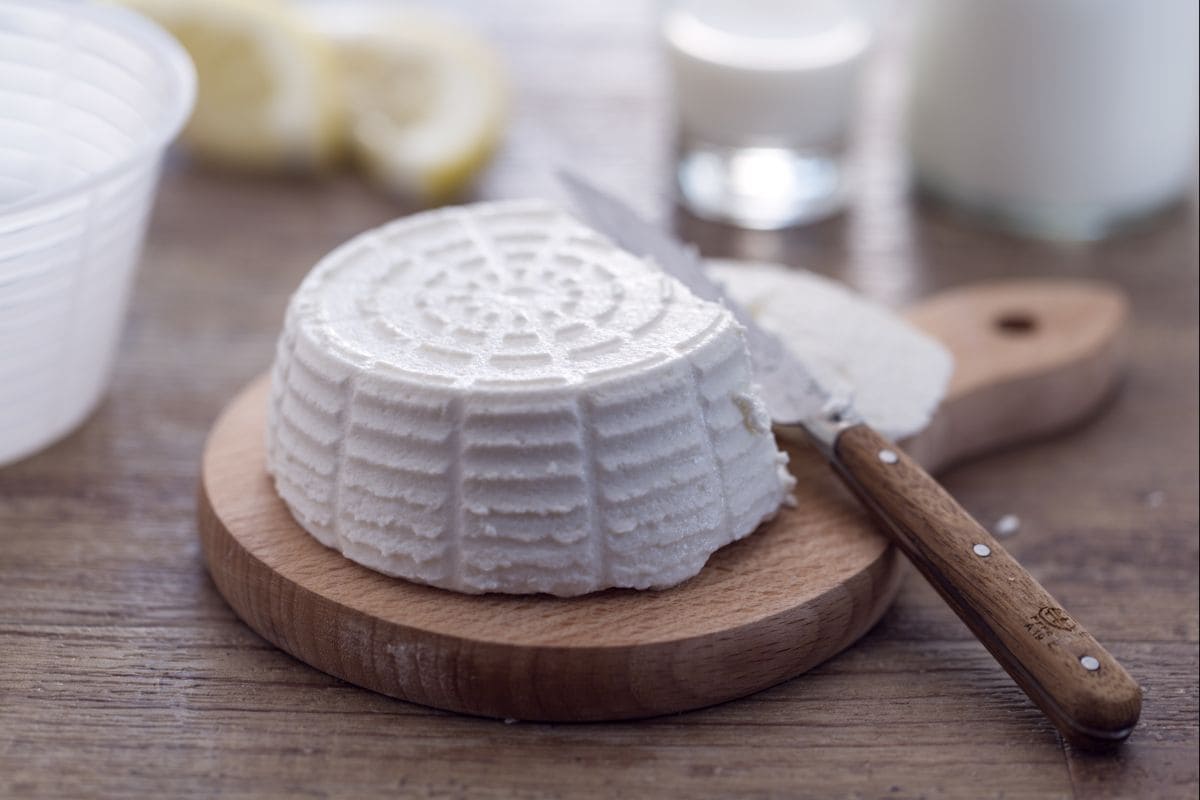 Hausgemachter Ricotta