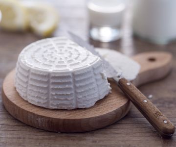 Hausgemachter Ricotta