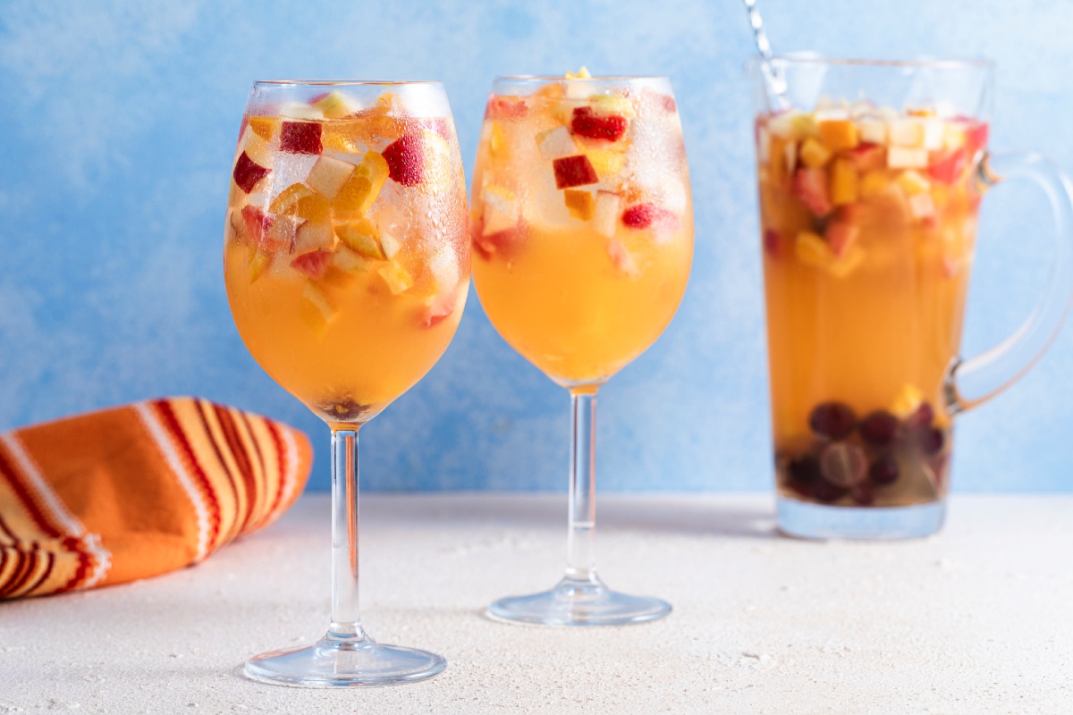 Weiße Sangria