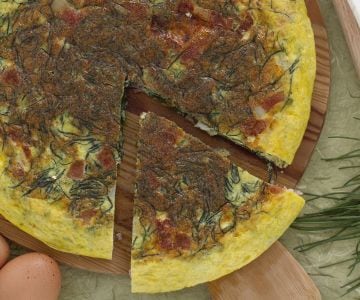 Omelett mit Mönchsbart