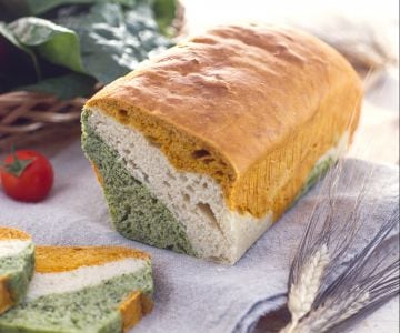 Tricolore Brot