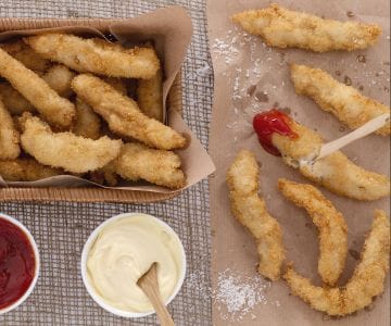 Hähnchenstücke mit Kokos