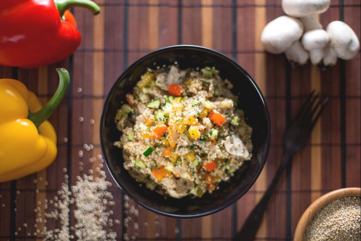Quinoa mit Gemüse