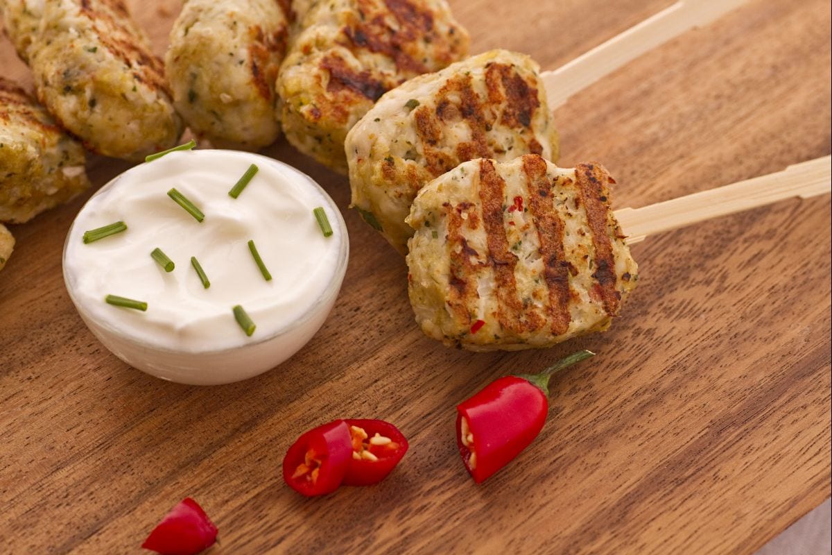 Aromatische Hähnchensticks