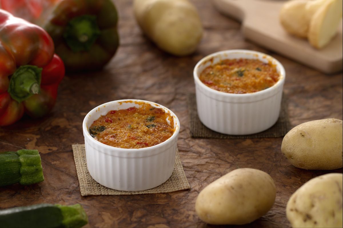 Gemüsetörtchen mit Käse