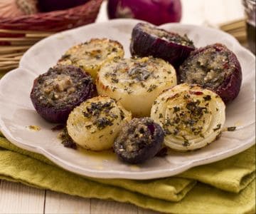 Gebackene Zwiebeln