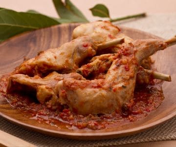 Kaninchen in Schmorbraten