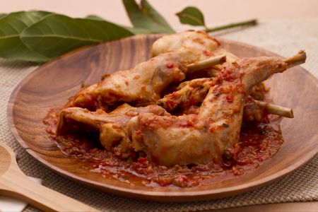 Kaninchen in Schmorbraten