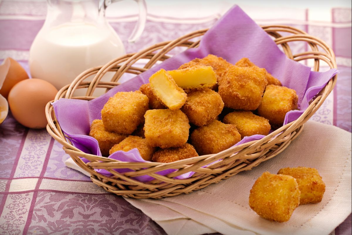 Frittierte Creme
