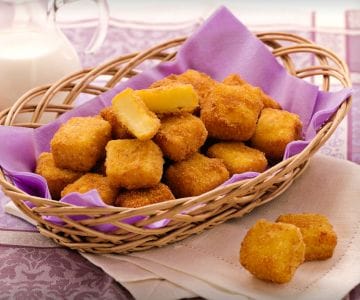 Frittierte Creme