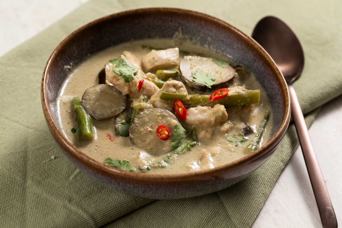 Thailändisches grünes Curry