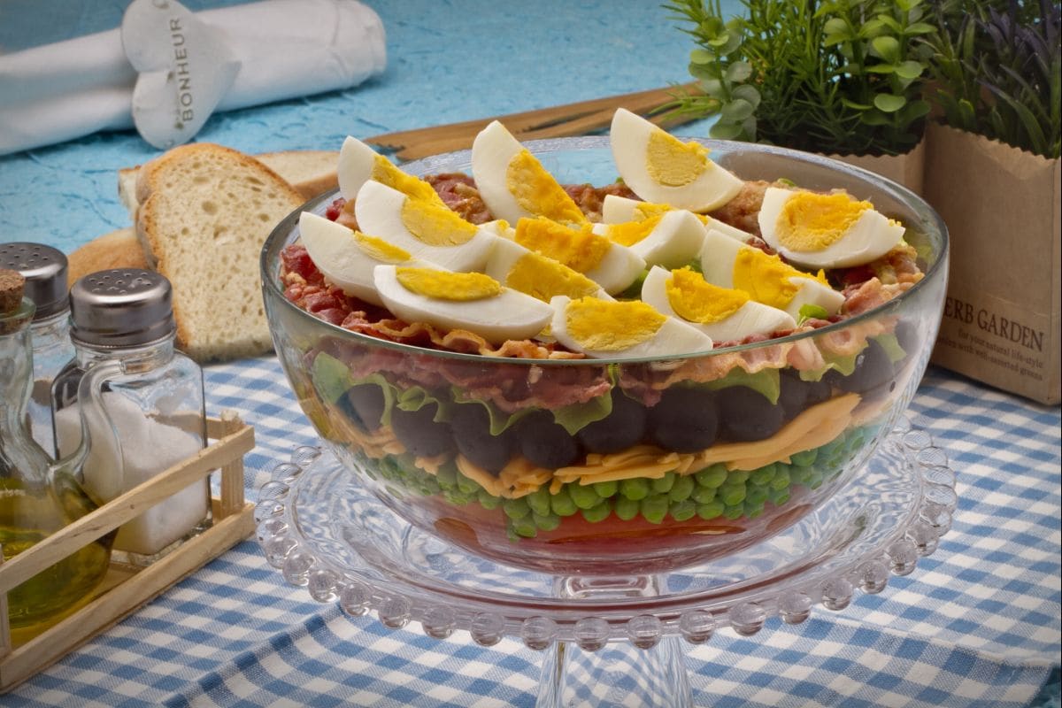 Sieben Schichten Salat