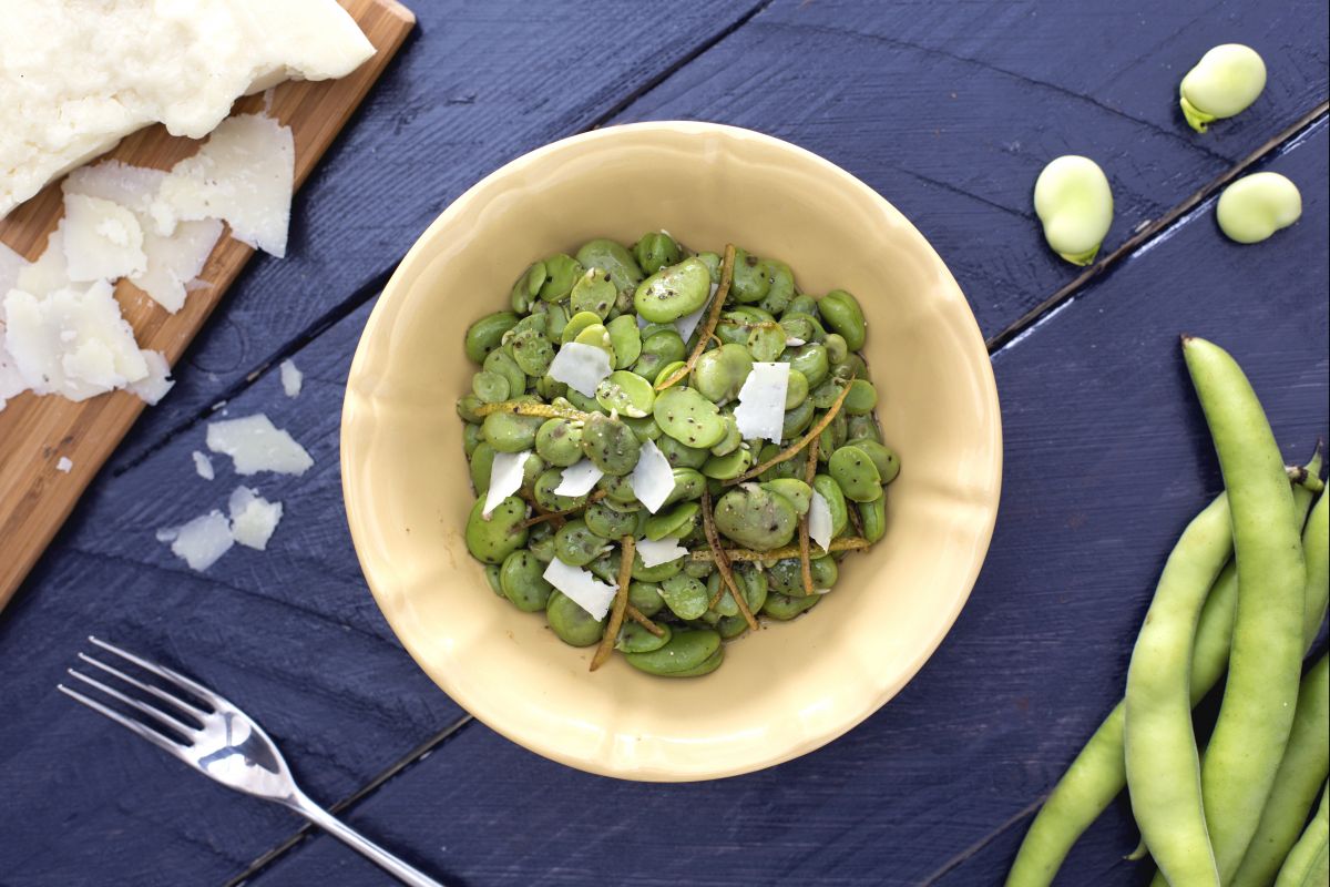 Dicke-Bohnen-Salat
