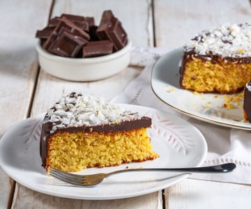 Kokos-Schokoladenkuchen