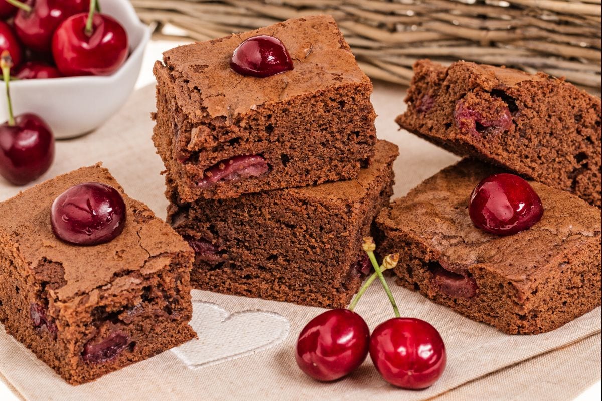Schokoladen-Kirsch-Kuchen