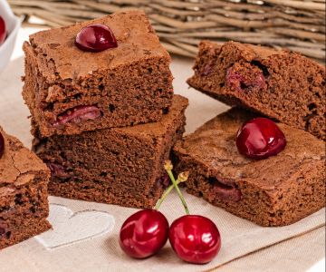 Schokoladen-Kirsch-Kuchen