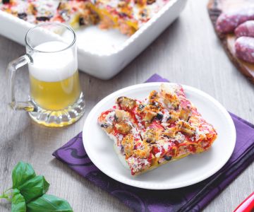 Auberginen-Cannelloni mit Bier