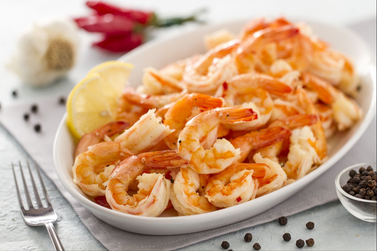 Garnelen mit Knoblauch und Chili