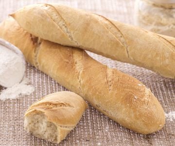 Baguette mit Sauerteig