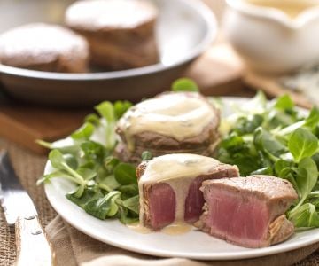 Filet Mignon mit Roquefort-Sauce