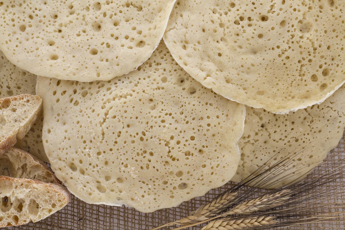 Lahuh (jemenitisches Brot)