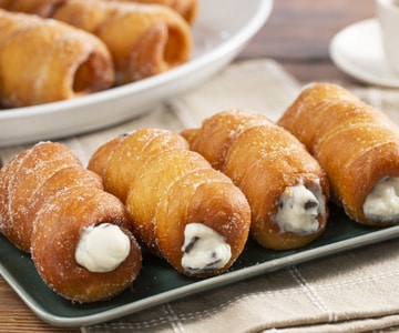 Frittierte sizilianische Cartocci