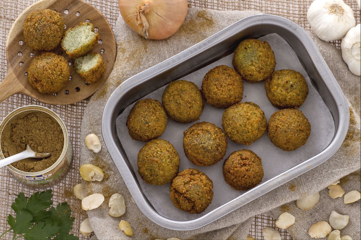 Falafel aus Favabohnen