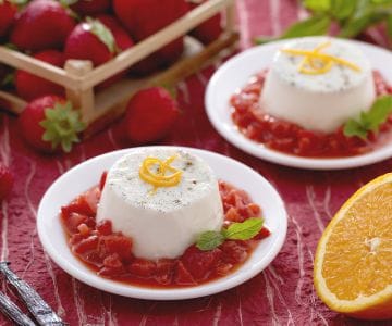 Panna cotta ohne Gelatine