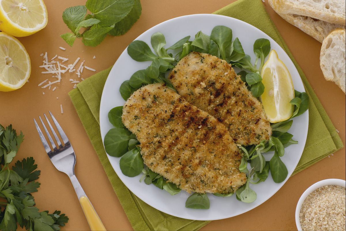 Schnitzel auf palermitanische Art