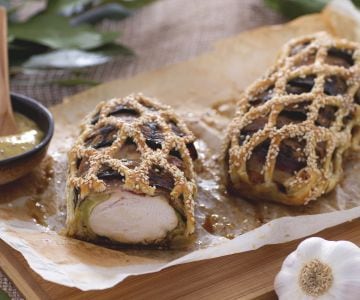 Hähnchen im Käfig