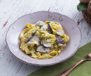 Tagliatelle mit Steinpilzen