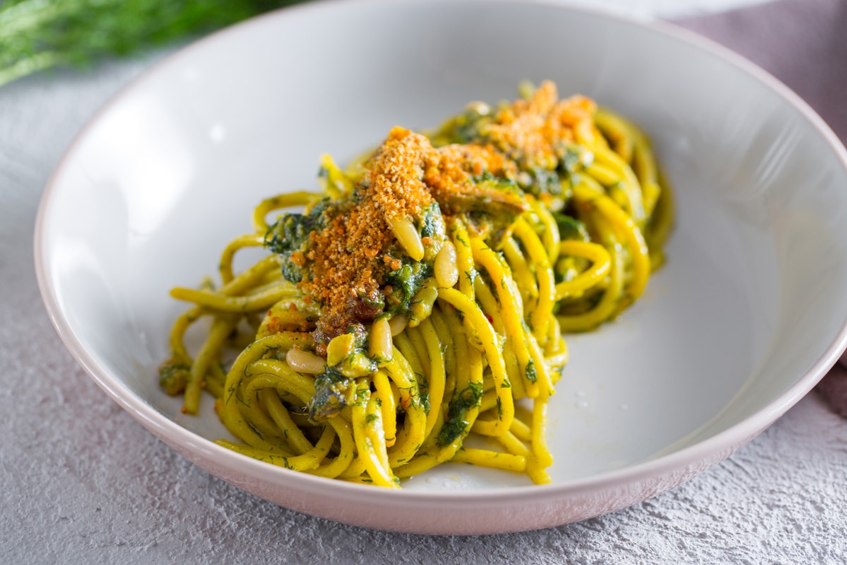 Pasta mit Sardinen