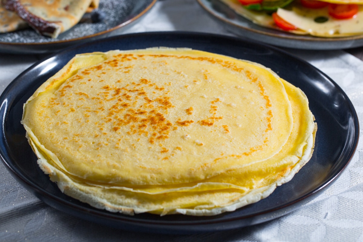 Süße und herzhafte Crêpes (Grundrezept)