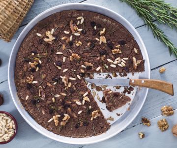 Kastanienkuchen nach toskanischer Art